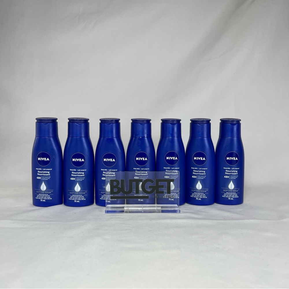 7 X NIVEA Nourishing Body Milk Travel Size